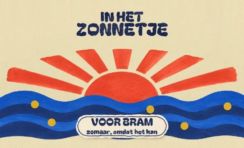 Voorbeeld van een etiket voor Zomaar