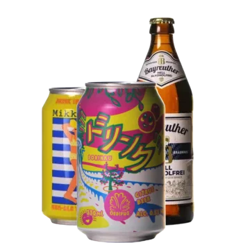 Selectie van alcoholvrij bieren uit ons assortiment