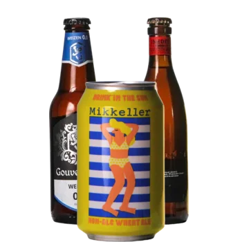 Selectie van weizen bieren uit ons assortiment