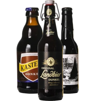 Selectie van donker bieren uit ons assortiment