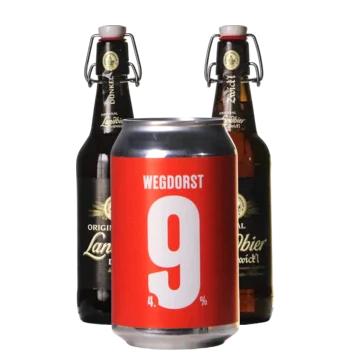 Selectie van pils bieren uit ons assortiment