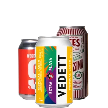 Auswahl von pils Bieren aus unserem Sortiment