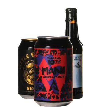 Selectie van stout bieren uit ons assortiment