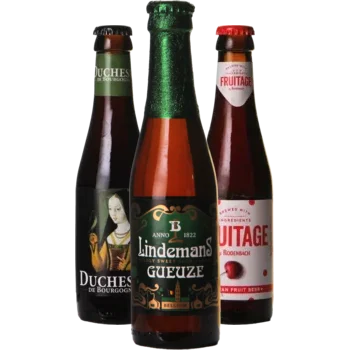 Selectie van zuurbier bieren uit ons assortiment