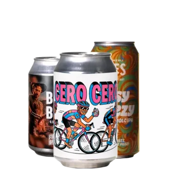 Selectie van alcoholvrij bieren uit ons assortiment