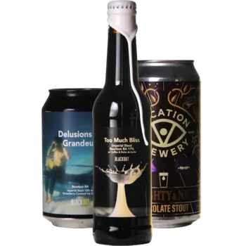 Auswahl von stout_milk Bieren aus unserem Sortiment