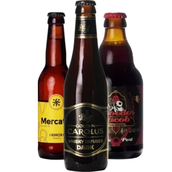 Auswahl von winterbier Bieren aus unserem Sortiment