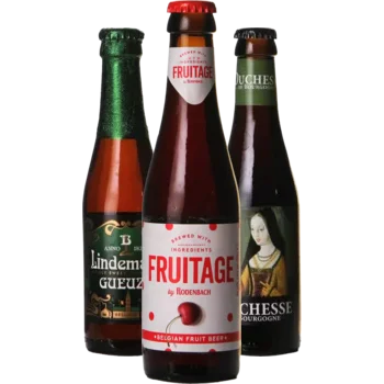 Auswahl von zuurbier Bieren aus unserem Sortiment