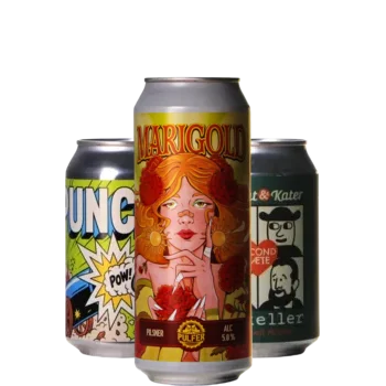 Auswahl von pils Bieren aus unserem Sortiment