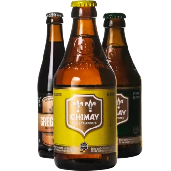 Auswahl von trappist Bieren aus unserem Sortiment