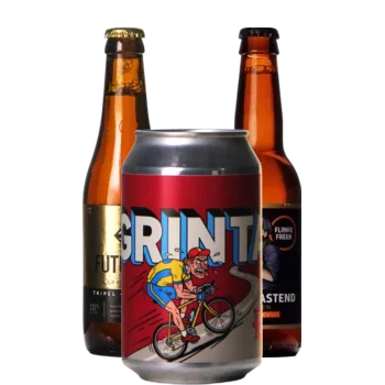 Auswahl von tripel Bieren aus unserem Sortiment