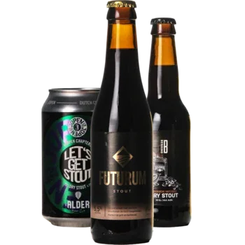 Selectie van stout_dry bieren uit ons assortiment