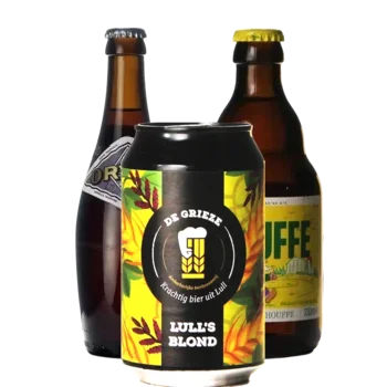 Selectie van blond bieren uit ons assortiment