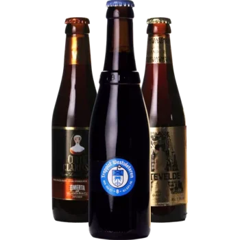 Auswahl von dubbel Bieren aus unserem Sortiment