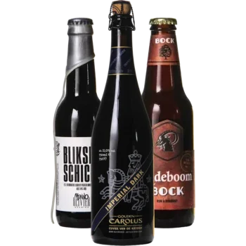 Selectie van donker bieren uit ons assortiment