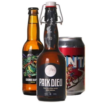 Selectie van tripel bieren uit ons assortiment