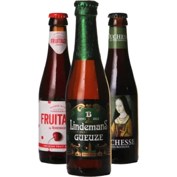 Auswahl von zuurbier Bieren aus unserem Sortiment