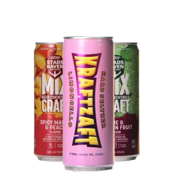 Selectie van glutenvrij bieren uit ons assortiment