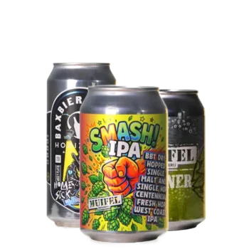 Selectie van pils bieren uit ons assortiment