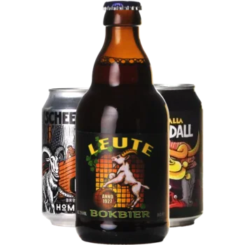 Selectie van Herfstbok bieren uit ons assortiment