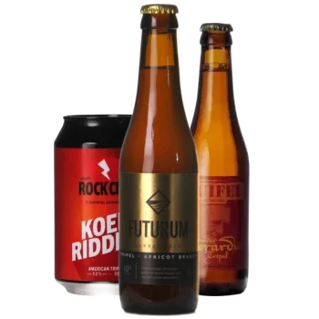 Auswahl von Tripel Bieren aus unserem Sortiment
