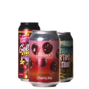 Selectie van Fruit bieren uit ons assortiment