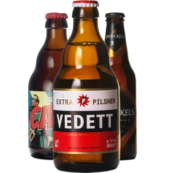 Selectie van pils bieren uit ons assortiment