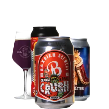 Selectie van blikbier bieren uit ons assortiment