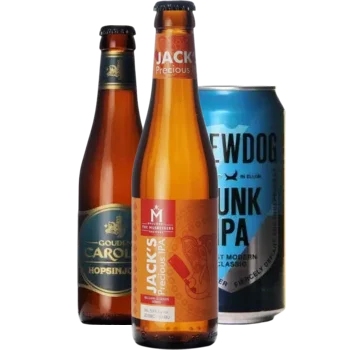 Selectie van ipa bieren uit ons assortiment
