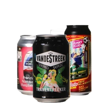 Auswahl von zuurbier Bieren aus unserem Sortiment