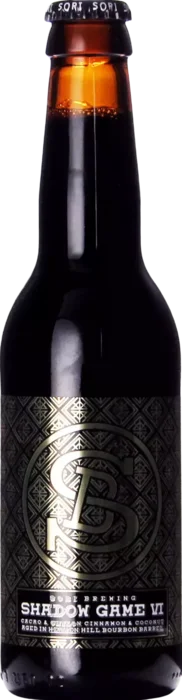 Sori Shadow Game 6 Cacao, Ceylon Cinnamon & Coconut (Heaven Hill Bourbon BA) 33 Stout Bier kopen