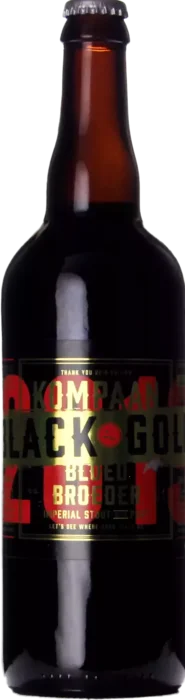 Kompaan The Black Gold Bloedbroeder 75cl 75 Stout Bier kopen