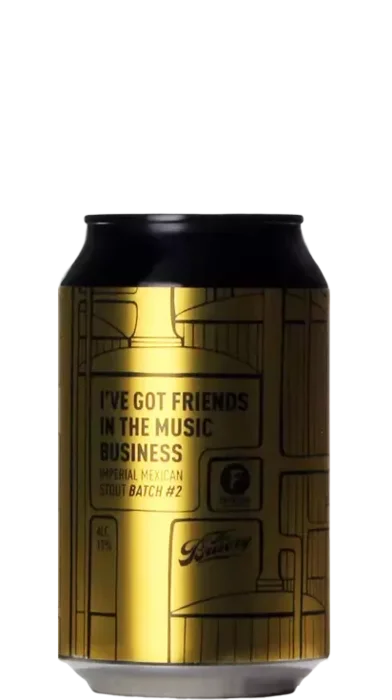 Frontaal / The Bruery I've Got Friends In The Music Business BLIK 33 Stout Bier kopen