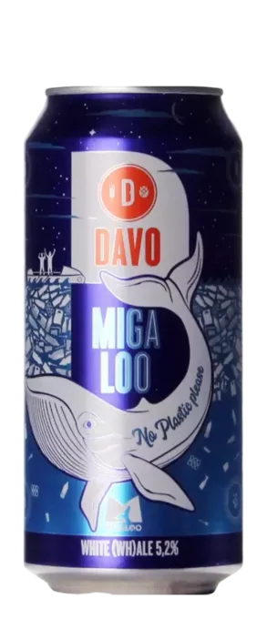 DAVO Migaloo Blik 33 Wit Bier kopen