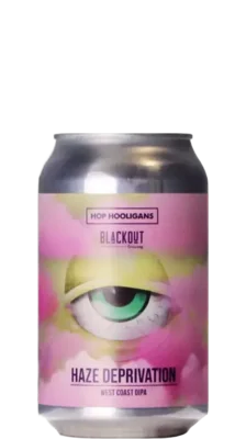 Hop Hooligans / Blackout Brewing Haze Deprivation 33 IPA Bier kopen