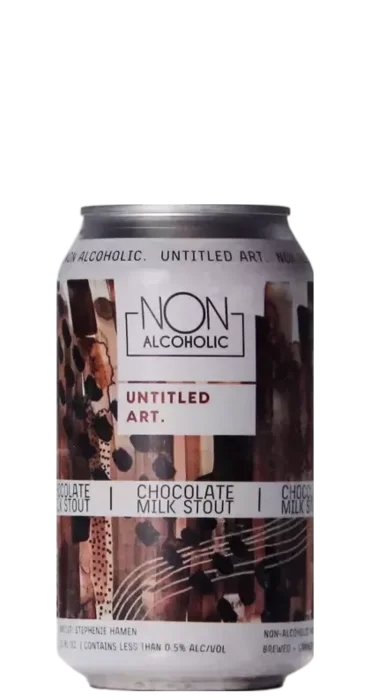 Untitled Art Chocolate Milk Stout Non-Alcoholic 35,5 Alcoholvrij Bier kopen