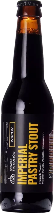 Browar Stu Mostow WRCLW Imperial Pastry Stout French Toast Maple Syrup Vanilla Cinnamon NITRO 33 Stout Bier kopen