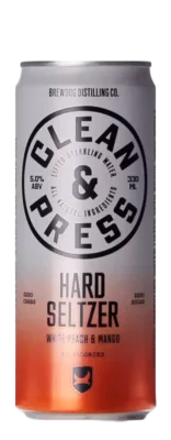 Brewdog Clean & Press Hard Seltzer White Peach & Mango 30 Buitenbeentje Bier kopen