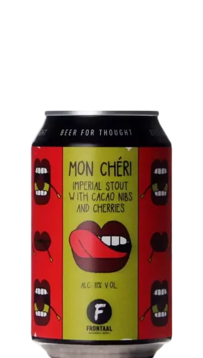 Frontaal Mon Chéri 33 Stout Bier kopen