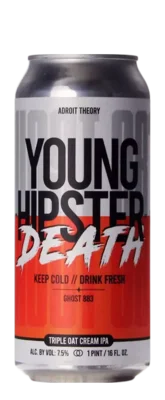Adroit Theory Young Hipster Death (Ghost 883) 47,3 IPA Bier kopen