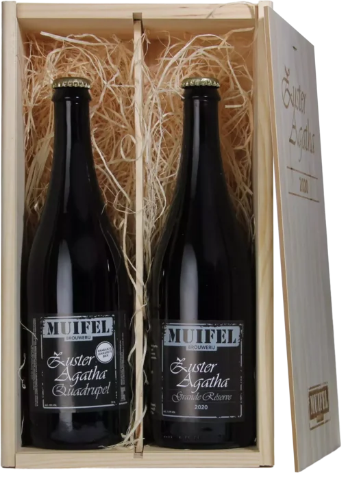 Muifel Kistje Zuster Agatha Grande Reserve Vaderdag 2021 2x75 Quadrupel Bier kopen