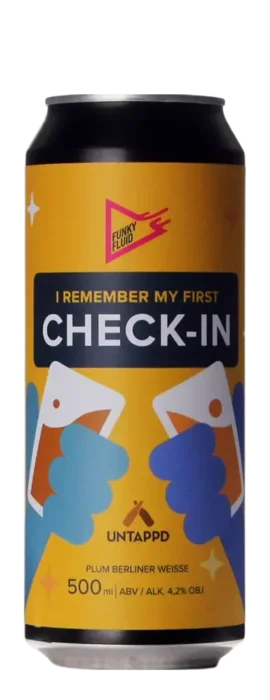 Funky Fluid I Remember My First Check-In 50 Zuurbier Bier kopen