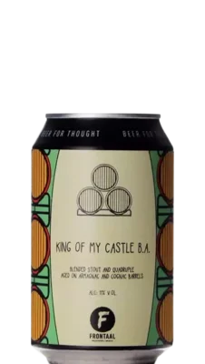 Frontaal King Of My Castle BA 33 Quadrupel Bier kopen