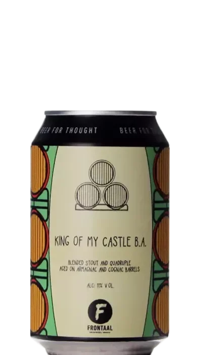 Frontaal King Of My Castle BA 33 Quadrupel Bier kopen
