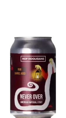 Hop Hooligans Never Over: Rum BA 44 Stout Bier kopen