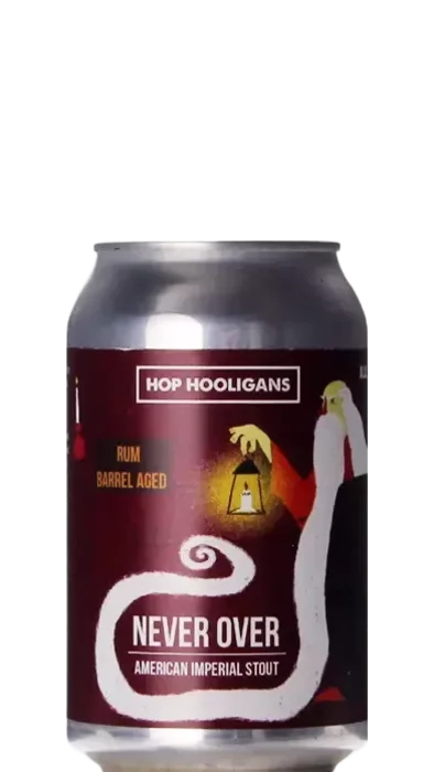 Hop Hooligans Never Over: Rum BA 44 Stout Bier kopen