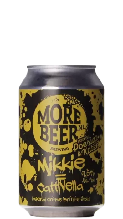 Poesiat & Kater / More Beer Mikkie = Cattivella 33 Stout Bier kopen