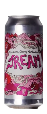 Burley Oak Strawberry Cherry Marshmallow Pie JREAM 47,3 Zuurbier Bier kopen