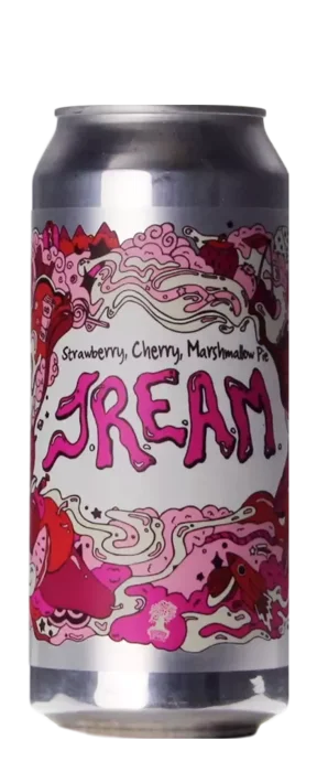 Burley Oak Strawberry Cherry Marshmallow Pie JREAM 47,3 Zuurbier Bier kopen