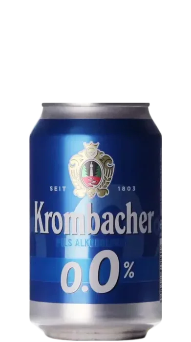 Krombacher 0,0% Pils Blik 33cl Alcoholvrij Bier kopen